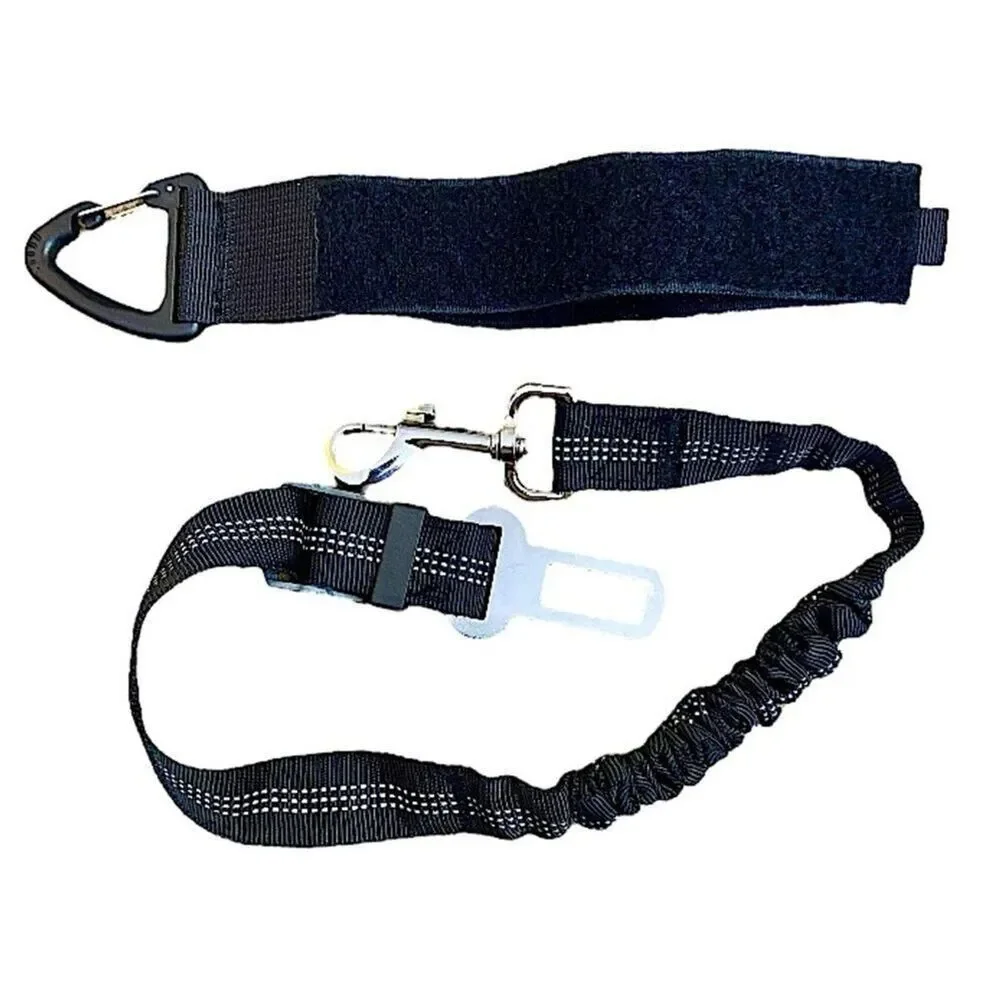 Dog Harness XS New, Adjustable Pet Seatbelt Car Safety Harness and Leash